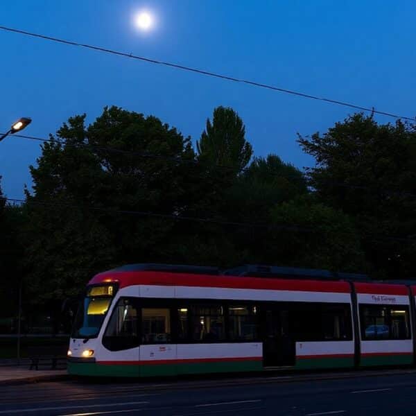 Noční tramvaj č. X. 🇨🇿