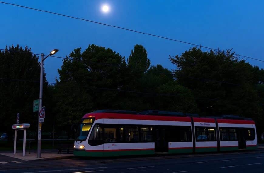 Noční tramvaj č. X. 🇨🇿